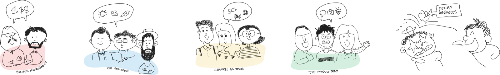 Comic panel illustration
